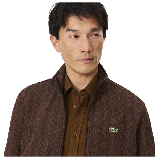 Lacoste Ανδρική ζακέτα Paris Jacquard Monogram Track Top